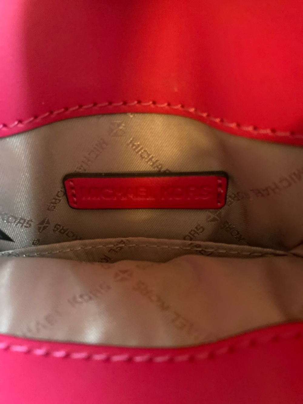 Michael Kors Mercer Extra-Small Pebbled Leather Crossbody Bag - Picture 5 of 11